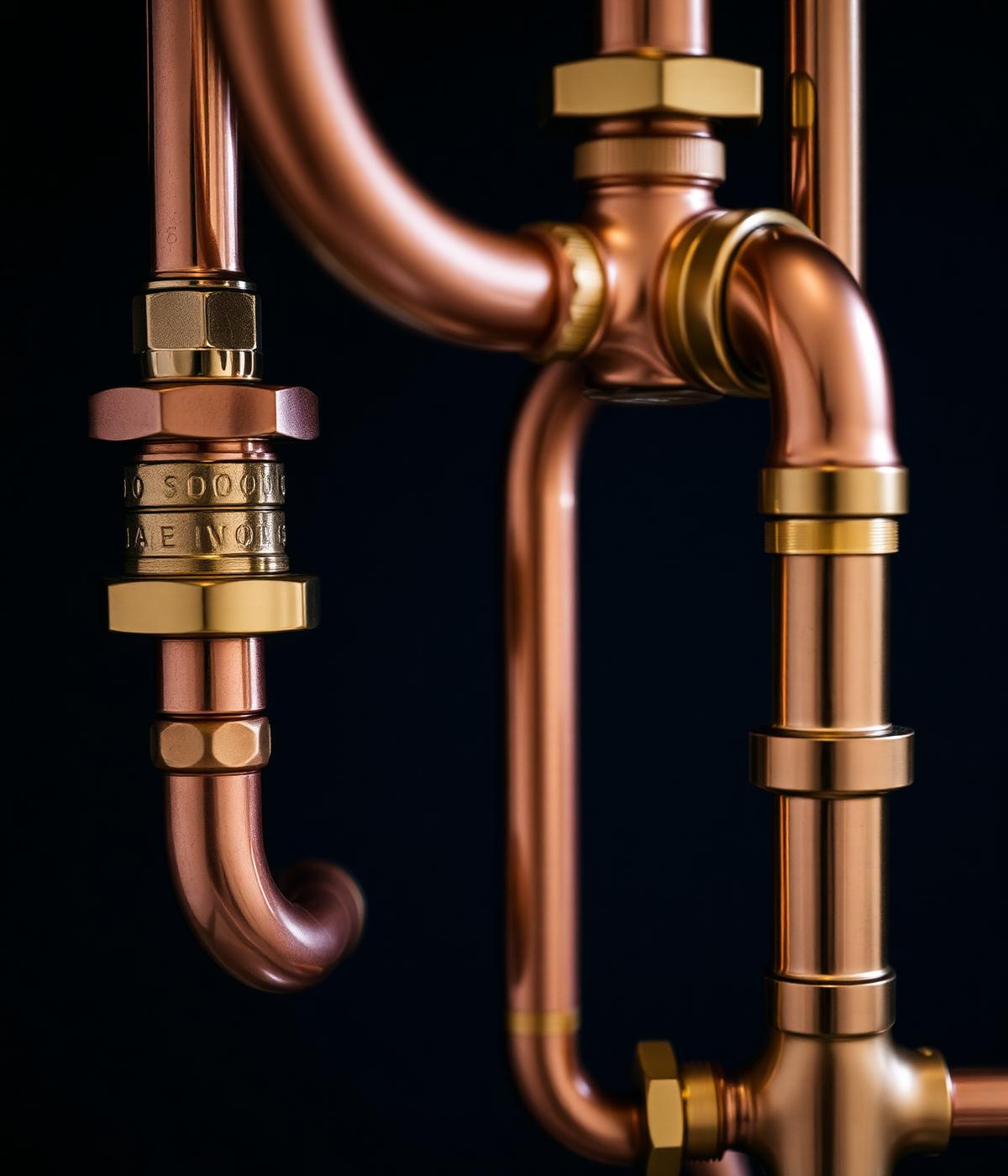 Brass plumbing fittings